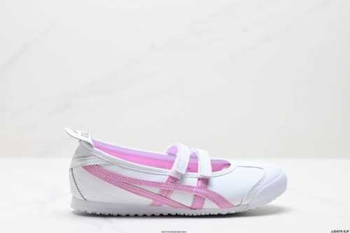 220 公司级Patou X Onitsuka Tiger鬼塚虎 Mexico 66 Ballerina White/Cotton Candy 舒适百搭 一脚蹬