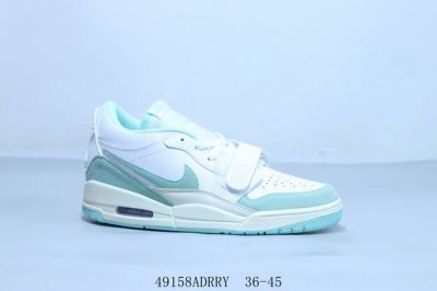 耐克Nike Air Jordan Legacy 312 Low”White pine Green“乔丹最强三合一混合版本低帮文化休闲运动篮球鞋 货号 Fq78