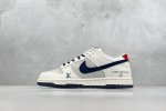 F版 Lv X Nike Dunk Low 灰猪八 此款主张打破传统的工业化流水线设计限制，以made By Ideas的超级创意为理念，集结众多潮流设计师，结