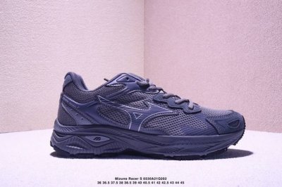 公司级Mizuno Racer S Oarism 美津浓 时尚百搭 网布减震防滑耐磨透气 低帮休闲跑步鞋 货号:D1Gh223502 D1Gh223518 尺码