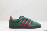 真标adidas Handball Spezial 官方正确版本 阿迪达斯经典款 复古休闲板鞋 全鞋采用反毛皮制作 牛筋耐磨大底 承载青春情怀的板鞋 经典三条杠