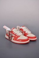 360 Fragment X Travis Scott X魔童降世 Air Jordan 1 Low 三方联名倒钩 性价比原盒出货 全新的三方联名低帮倒钩鞋面