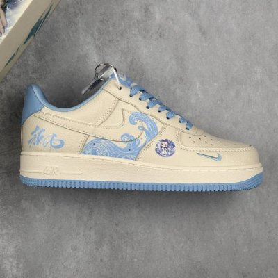 本地 核心私 公司级Nike Air Force 1 '07 Low “哪吒联名 灵珠”空军一号 低帮运动休闲鞋 折边针车 工艺难度大 原楦头原纸板 原装鞋盒
