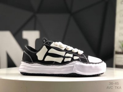 maison Mihara Yasuhiro X Mmy Amiri Skel-Top Low 张艺兴 王一博 王嘉尔 同款骨头鞋 合适春夏秋冬四季款 随意搭配
