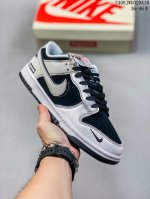 创意定制联名配色,经典美系街头品牌-至高无上supreme X Nike By You Sb Dunk Low Retro Sp扣篮系列低帮休闲运动滑板板鞋fc