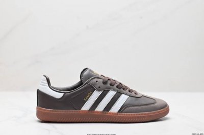 真标阿迪达斯三叶草adidas Originals Samba Og 桑巴舞系列绅士德训足球风百搭低帮休闲运动板鞋 货号:Ie6522 尺码:36 36.5 3