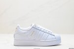 公司级阿迪达斯adidas三叶草 Originals Superstar Bold W贝壳头系列低帮经典百搭休闲运动板鞋 货号:Fv3335 尺码:35.5 3