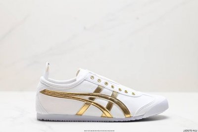 公司级onitsuka Tiger鬼冢虎 Mexico 66 Slip-On 一脚蹬低帮夏季透气运动休闲鞋 货号:1183A360-207 尺码:36 37 3