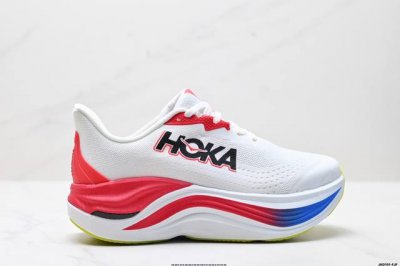 公司级Hoka Skyward X 厚底增高 运动老爹鞋 助力跑者轻松开跑 Hoka推出了一款定位于顶级缓震的现象级跑鞋 Skyward X 不出所料 在超厚的