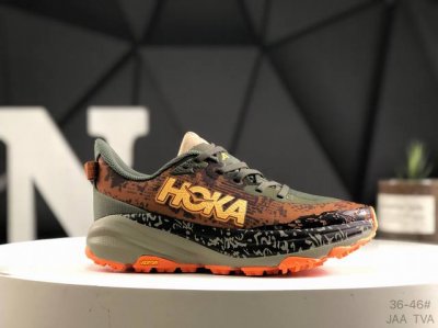 Hoka One One M Speedgoat 6 低帮专业越野跑步鞋 相较于前几代Mafate包裹感更好跟Speedgoat 快速羚羊 系列比起来更加舒适鞋