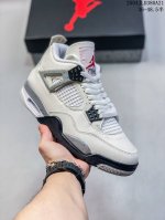 公司级Aj4 Air Jordan 4 Retro ” Infrared “ Aj4乔4 男子文化篮球鞋 大厂出品 主力合作工厂p 全新模具开发 纯正4代正确鞋