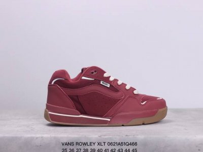 Vans 范斯官方 Rowley Xlt 减震耐磨轻便 复古滑板鞋 面包鞋 男女同款 黑白色35-45 Xm0621Q466