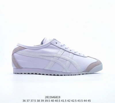 Asics 亚瑟士 男女鞋真标半码制 日产经典老牌-鬼塚虎 Onitsuka Tiger Mexico 66经典墨西哥系列复古经典百搭板鞋休闲运动鞋慢跑鞋 采用