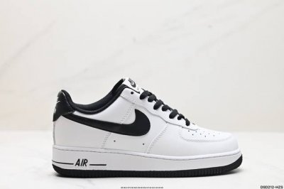 真标nike Air Force 1 Low 07原楦头原纸板 打造纯正低帮空军版型 专注外贸渠道 全掌内置蜂窝气垫 原盒配件 原厂中底钢印、拉帮完美 货号:D