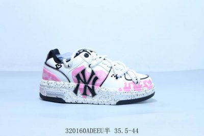 270 New York Yankees X Mlb Chunky Liner Low 学长鞋系列低帮老爹风轻量增高厚底百搭休闲运动板鞋 樱花粉涂鸦 32016