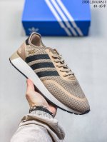 阿迪达斯Adidas N-5923三叶草 透气小Iniki 伊尼基复古跑步鞋。 采用针织透气网面头层牛皮革 货号:H P12710 尺码:40-45半 Id:1