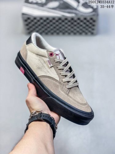 vans Skate Rowan Pro 棕黄 经典百搭 轻便舒适专业滑板鞋 鞋底处的小心机脚能很好的释放脚底压力 货号：Vn0A4Tzcw8R 尺码：35 3