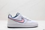 真标耐克Nike Court Borough Low2低帮百搭透气休闲运动板鞋 经典耐用的设计 兼顾舒适脚感和出众风范 演绎匠心之作 结构性的支撑贴合感结合复古