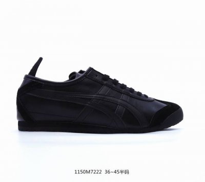Asics 亚瑟士 男女鞋真标半码制 日产经典老牌-鬼塚虎 Onitsuka Tiger Mexico 66经典墨西哥系列复古经典百搭板鞋休闲运动鞋慢跑鞋。采用