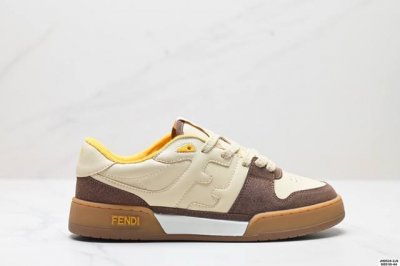 公司级Fendi芬迪 Match 皮革 低帮休闲 时尚板鞋 独家原装套装配件官方同源 渠道原装订单 全套专柜包装物及配件 尺码:35-44 Id:Jhd534-