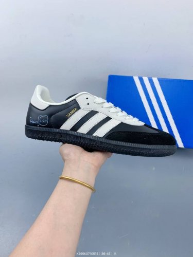 公司级阿迪达斯三叶草Adidas Originals Sambae 桑巴舞系列绅士德训足球风百搭低帮休闲运动板鞋 Size：如图 编码：K295K0710514