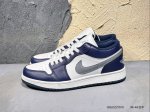 140 #新品上市实拍 Air Jordan 1 Low 低帮 蓝柠檬 Aj1 乔丹1代 Aj1 乔1 低邦 蓝黄拼接 乔丹篮球鞋系列 鞋身采用蓝色皮革勾勒轮廓