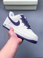 原楦数据纸版，采用硬质优质皮革鞋面材质，内置全掌Air Sole气垫。耐克 Nike Air Force 1 Low 空军一号低帮百搭休闲运动板鞋 041248
