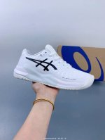 asics Gel- Challenge R 14 轻量化的网球鞋 前掌鞋底添加缓震胶 鞋表明采用pu带透气网眼的 size 如图 编码 K603K0 519