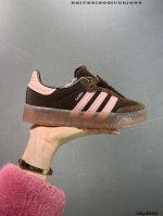 140 公司级阿迪达斯三叶草Adidas Originals Sambae 桑巴舞系列绅士德训足球风百搭低帮休闲运动板鞋 货号:Ji2744 尺码:36 36.