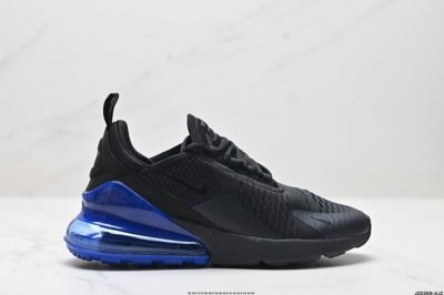 真标耐克Nike NIKE AIR MAX 270 FLYKNIT 混合科技 透气后掌半气垫慢跑鞋 兼具非凡优质外观和出色穿着体验！性能出众的一双透气鞋面后置半