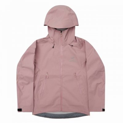 顶级版本，随意对比』 - Arc'Teryx 始祖鸟beta Lt Gore-Tex Jacket纯色休闲运动连帽硬壳冲锋衣--幸运粉 尺码: S, M, L,