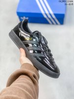 Adidas 阿迪达斯三叶草 Gazelle 系列漆皮布洛克鞋板鞋男女ig1891 尺码36-45半 编码：04Jwd122A06