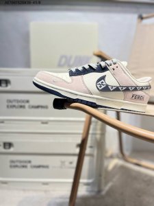 350 Nk Sb Dunk Low 芬迪联名 周年高端定制 低帮休闲板鞋 #大厂纯原品质出货 超高清洁度 皮料切割干净无任何毛边 细节完美Dj2024 Ae7