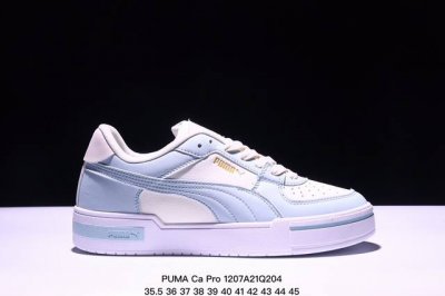 公司级puma Ca Pro 合成革牛剖层革头层牛皮 舒适 低帮 彪马板鞋 货号: 尺码:35.5 36 37 38 39 40 41 42 43 44 45