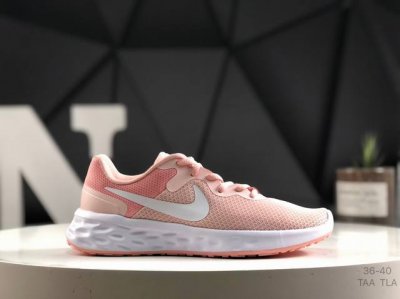 真标带半码耐克Nike Revolution 6休闲透气运动跑步鞋 货号：Dc3729 300 码数：如图右下角所示 Taa Tla