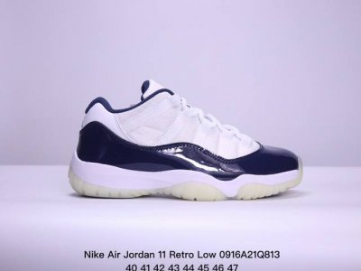 公司级耐克nike Air Jordan 11 Retro Low”Concord“Aj11代迈克尔 乔丹低帮运动文化篮球鞋 货号:528895-010 尺码: