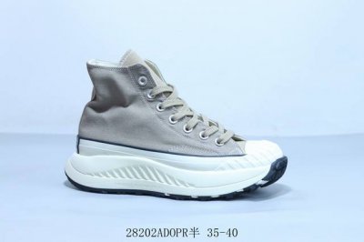 匡威Converse Run Star Hike1970S 帆布松糕锯齿底厚底增高 日系原盒 顶级纯原版本厚底增高休闲鞋 28202Adopr半 35-40