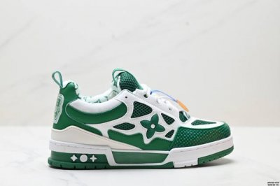 公司级全新Lv路易威登Louis Vuitton Trainer Sneaker Low休闲运动文化百搭板鞋 尺码:39-45 id:Jfd129-Fzh