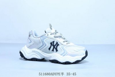 棒球联盟Mlb Ny Ins 抖音 快手 小红书网红老爹鞋 韩国洋基队Ny大标潮流老爹鞋 内增高6Cm 原厂1 1模具开发 原厂进口纳米材质 511680Ady