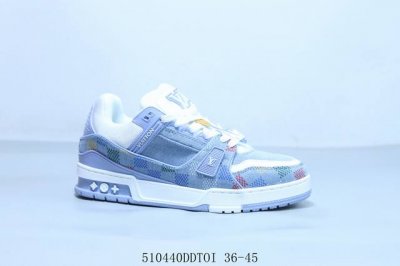 lv路易威登Louis Vuitton Trainer Sneaker Low休闲运动文化百搭篮球板鞋 510440Ddtoi 36-45