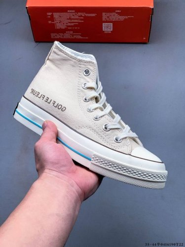 Converse Golf Le Fleur联名 匡威小花编织男女休闲帆布鞋 0416190T22