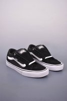 vans Old Skool Faulkner 黑白 范斯官方 防滑轻便低帮休闲滑板鞋 货号 Vn000Sjvc4R 尺码 35 36 36.5 37 38 3