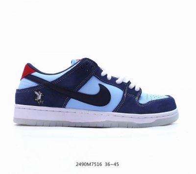 耐克nike Sb Dunk Low 扣篮系列 复古低帮休闲运动滑板板鞋。采用脚感柔软舒适zoomair气垫，有效吸收滑板等极限运动在落地时带来的冲击力，为街头