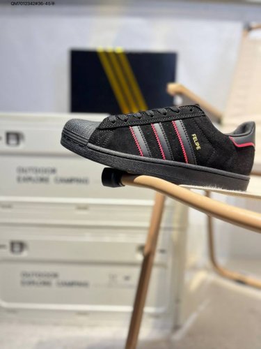 阿迪达斯Adidas三叶草 Originals Superstar 贝壳头系列低帮经典百搭休闲运动板鞋Jr7831 Qm7012342#36-45半