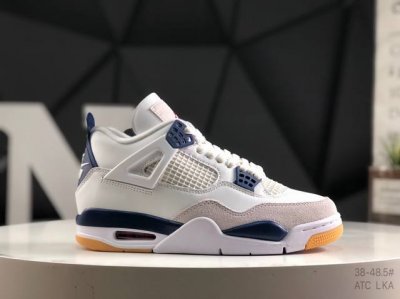 380 公司级带半码Nike Air Jordan 4 Retro 外贸订单Aj4 超强回馈 口碑大厂出品 原纸板楦头开发 定制优质皮料 完美鞋型匹配公司货 正