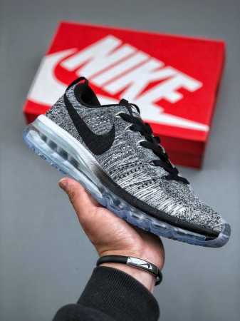 Nike Air Max Flyknit 2014 耐磨轻便 织物减震防滑透气轻便 低帮跑步鞋 蒸汽大气垫百搭休闲运动慢跑鞋 耐克 原档案flyknit鞋面，新 - 点击图像关闭