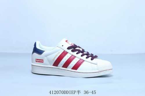 阿迪达斯Adidas三叶草 Superstar贝壳头经典百搭休闲运动板鞋 Sup 货号 Bz2523 41 Ddiep半 36-45