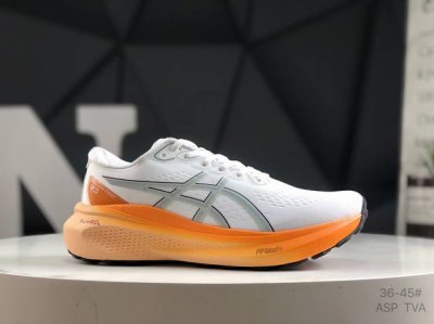 亚瑟士 Asics Gel-Kayano 30 代 运动休闲透气专业跑鞋 原档案据数开发楦型纸版 原装印尼工代进口单丝纤维程工网布鞋面，更贴合脚型和舒适透气，后