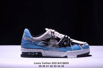 180 公司级全新Lv路易威登Louis Vuitton Trainer Sneaker Low休闲运动文化百搭板鞋 尺码:39-45 Xm0221Q625