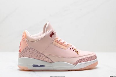 270 公司级Air Jordan 3 Retro 迈克尔·乔丹Aj3代中帮复古休闲运动文化篮球鞋 货号:Hj0178-600 尺码:36 36.5 37.5